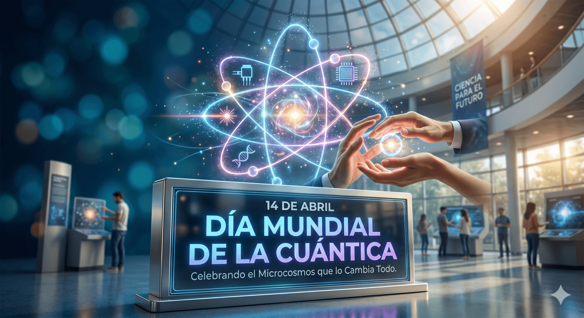 El Microcosmos en tu Calendario: Celebrando el Día Mundial de la Cuántica