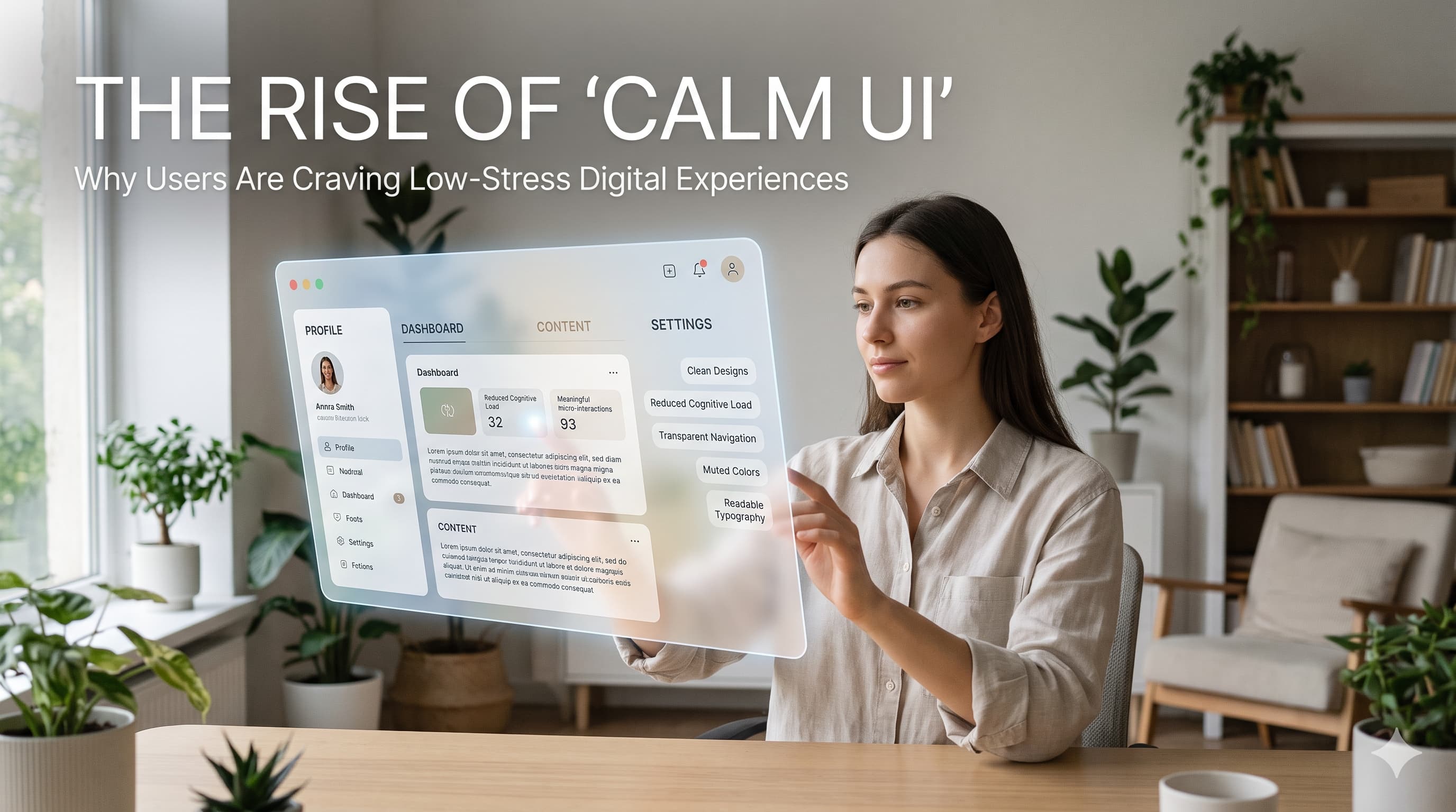 The Rise of "Calm UI": Why Users Are Craving Low-Stress Digital Experience