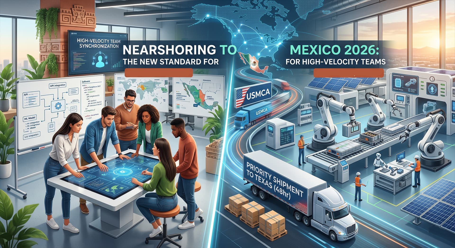 Nearshoring to Mexico 2026: The New Standard for High-Velocity Teams