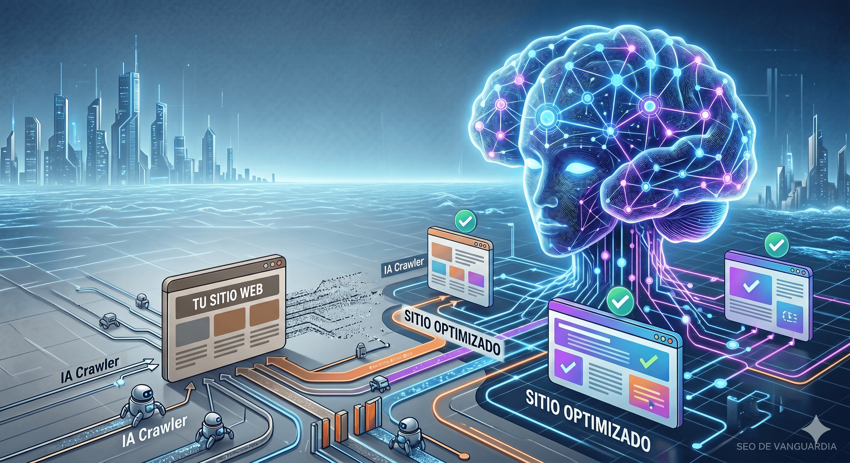 3 razones por las que la IA ignora tu sitio web en 2025